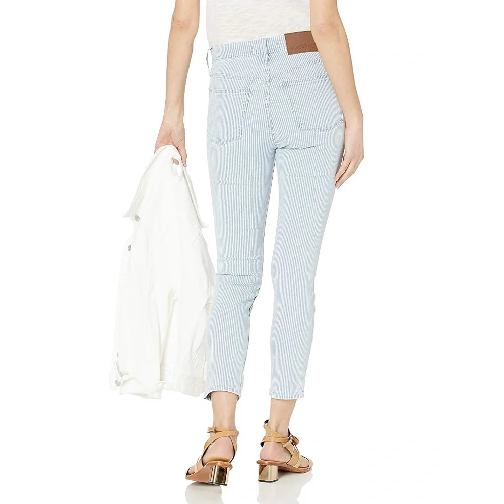 New J Crew Striped denim Jeans Size Size 28 - Picture 5 of 5